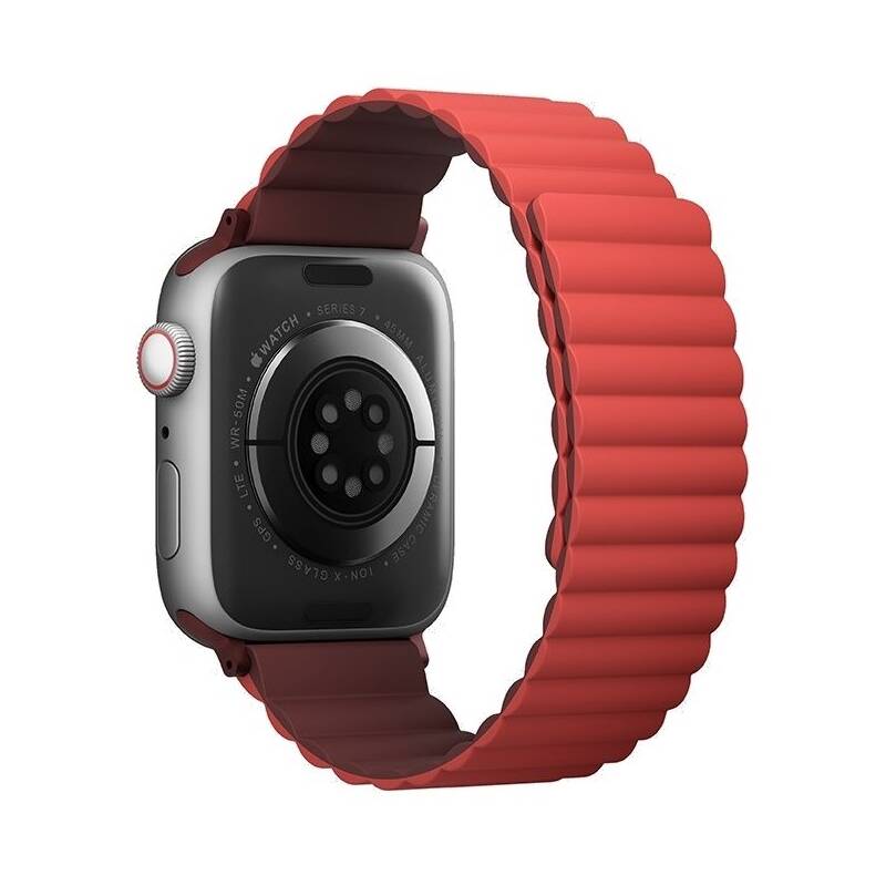 Obrázok Uniq Revix Reversible na Apple Watch 38/40/41mm (UNIQ-41MM-REVMRNCRL) červený/vínový