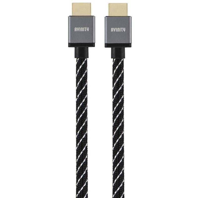 Kábel Avinity Classic HDMI 2.1 Ultra High Speed ??8K, opletený, 3 m (127173) čierny
