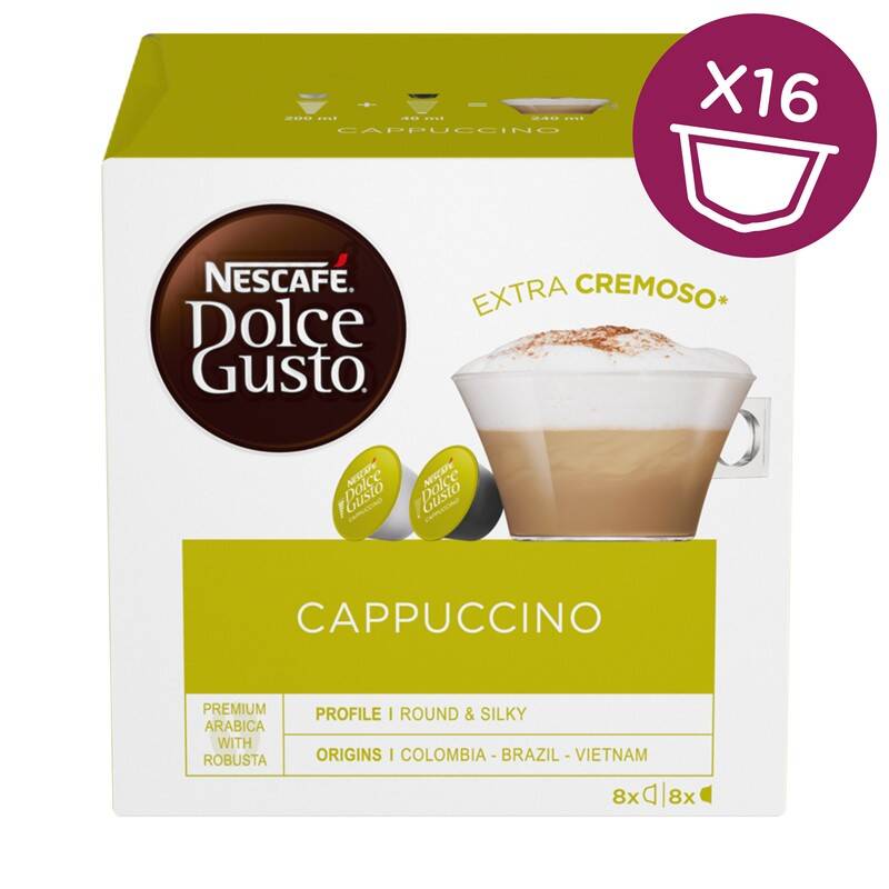 NESCAFÉ Dolce Gusto® Cappuccino kávové kapsule 16 ks