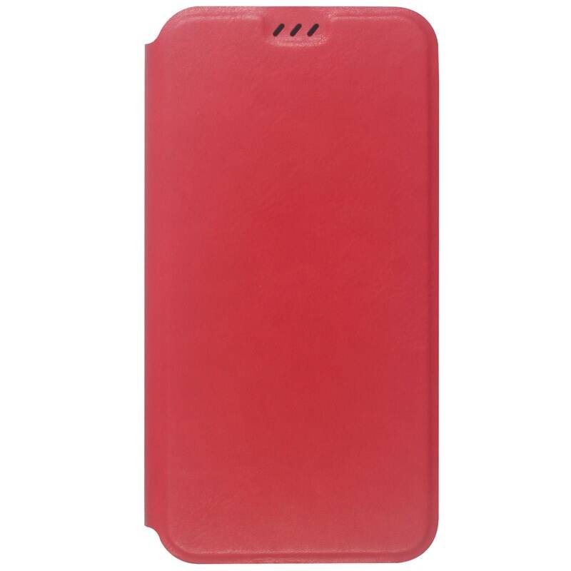 Puzdro na mobil flipové RhinoTech FLIP Eco Case na Apple iPhone 14 (RTACC276) červené