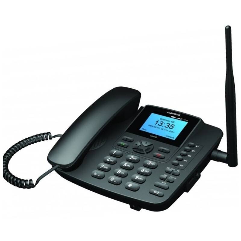Domáci telefón MaxCom Comfort MM41D (MM41D) čierny