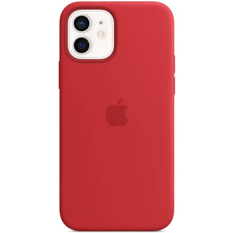 Kryt na mobil Apple Silicone Case s MagSafe pre iPhone 12 mini - (PRODUCT)RED (MHKW3ZM/A)