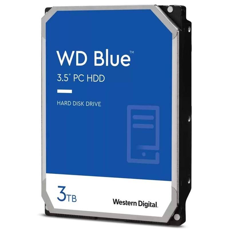 Pevný disk 3,5&quot; Western Digital Blue 3TB (WD30EZAZ) + Doprava zadarmo