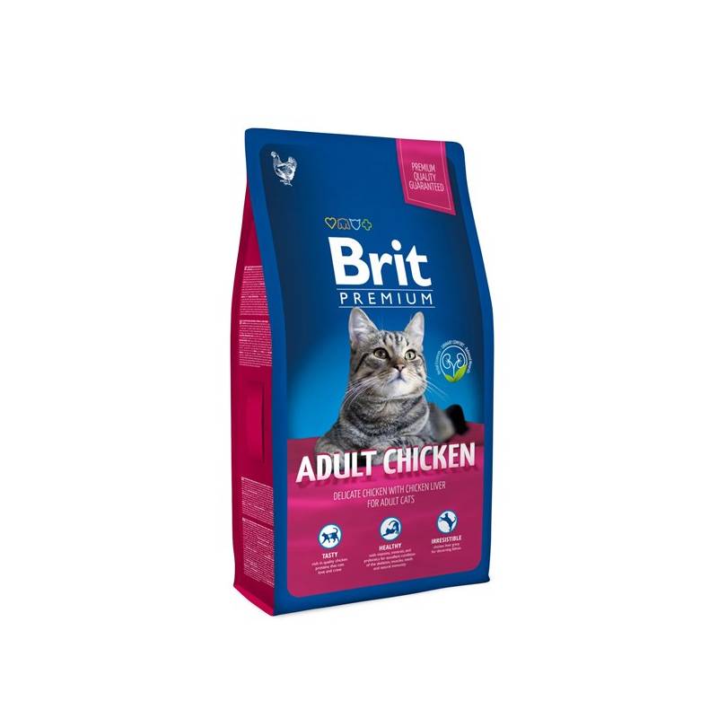 Obrázok Brit Premium Cat Adult Chicken 1,5kg New