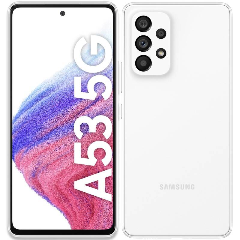 Mobilný telefón Samsung Galaxy A53 5G 8GB/256GB (SM-A536BZWLEUE) biely