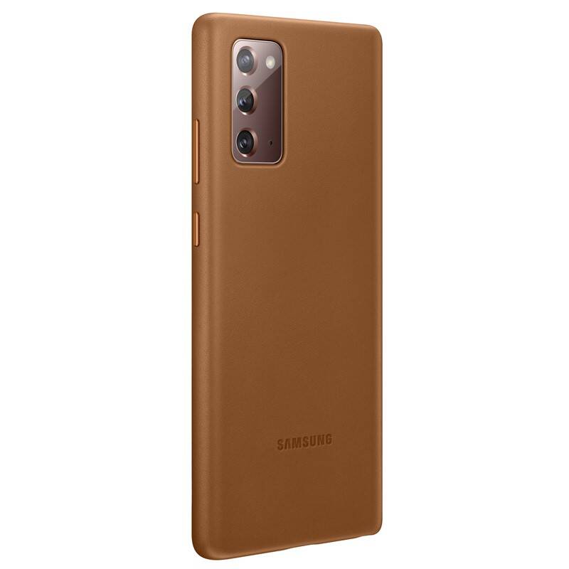 Obrázok Samsung Kožený zadní kryt pro Note 20 Brown EF-VN980LAEGEU