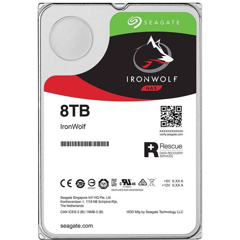 Pevný disk 3,5&quot; Seagate IronWolf 8TB (ST8000VN004)