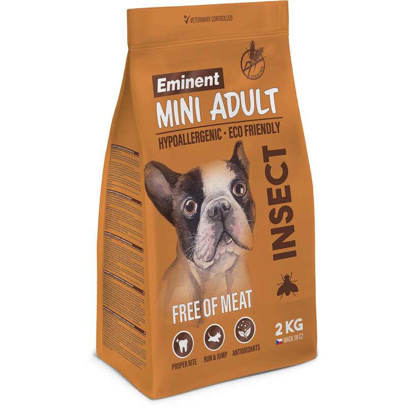 Obrázok Eminent Dog Mini Adult hmyz 2kg