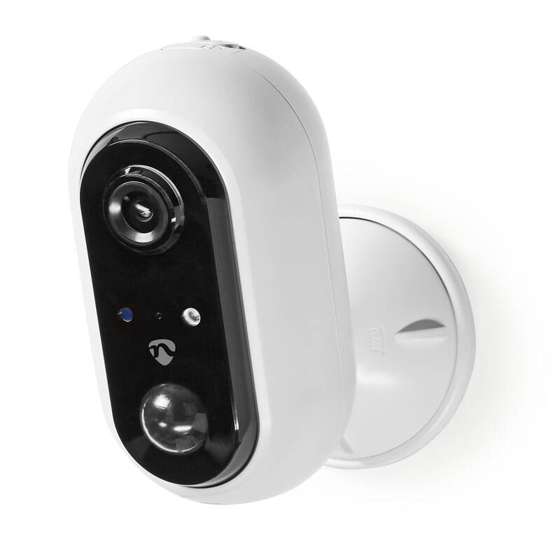 IP kamera Nedis SmartLife Wi-Fi, Full HD 1080p, IP65, batériová (WIFICBO20WT) biela + Doprava zadarmo