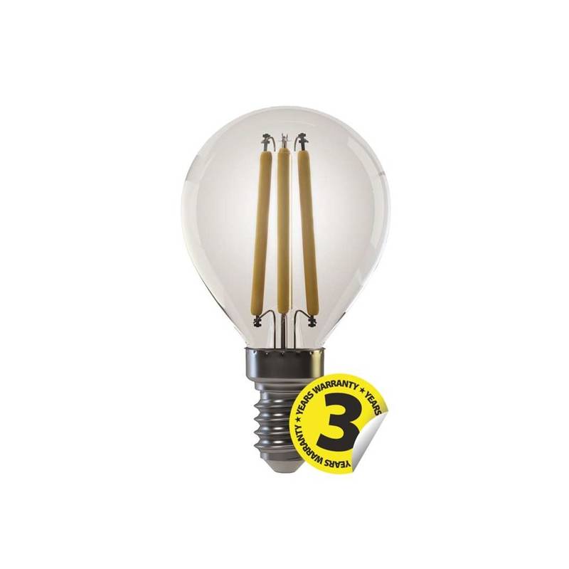 Obrázok EMOS LED FILAMENT Mini Globe E14 4W 3000K (1525281210)