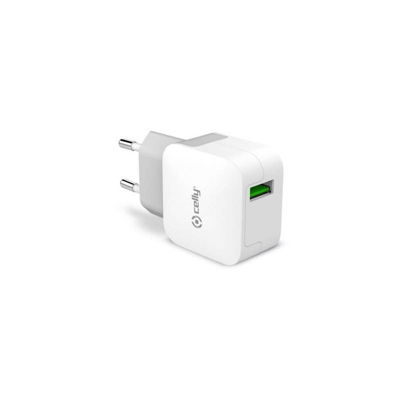 Obrázok CELLY TURBO USB travel charger white (TCUSBTURBO)