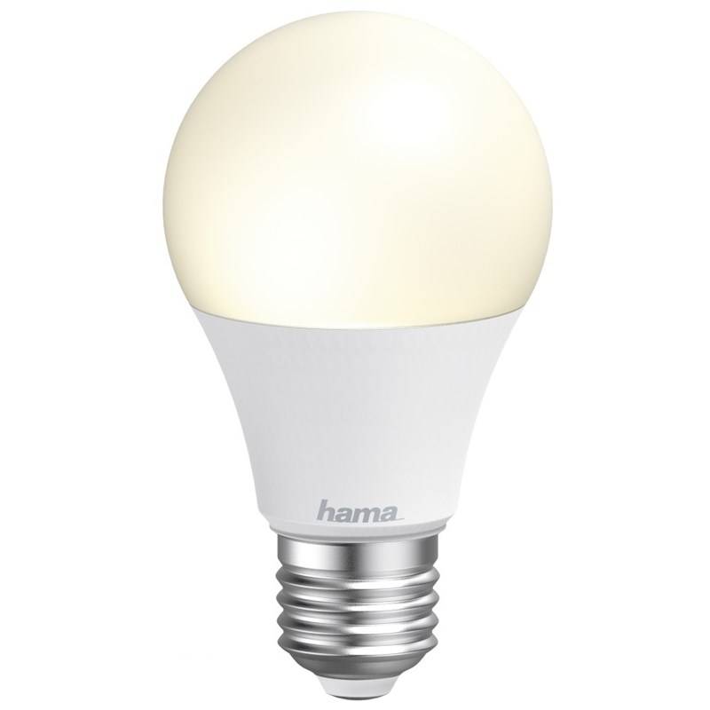 Obrázok Hama WLAN-LED-Lampe, E27, 10W ohne Hub, 176584-637030