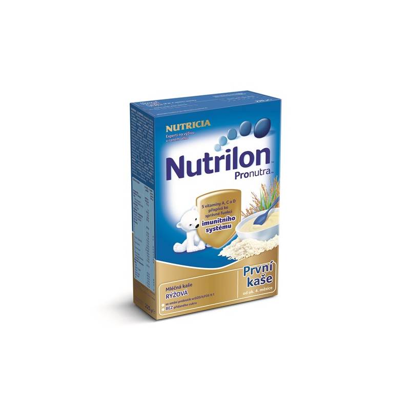 Obrázok Nutrilon Pronutra mliečna kaša prvý ryžová 225 g (8590340146763)