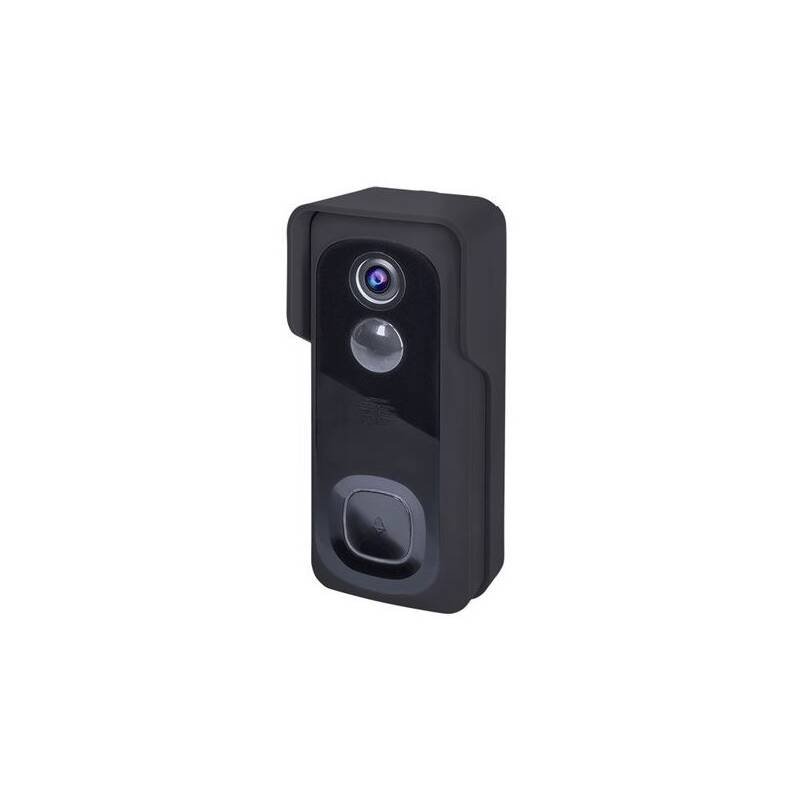 Zvonček bezdrôtový Solight 1L201 WiFi zvonček s HD kamerou (1L201) čierny