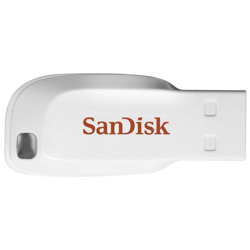 USB flashdisk SanDisk Cruzer Blade 16GB (SDCZ50C-016G-B35W) biely