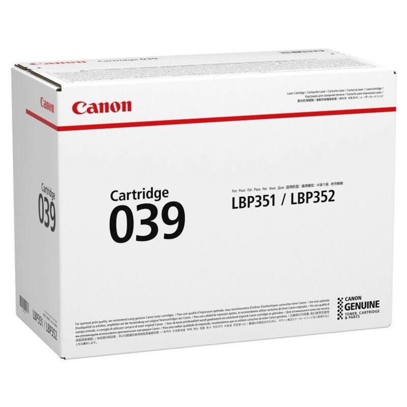 Toner Canon CRG 039, 11000 strán (0287C001) čierny + Doprava zadarmo