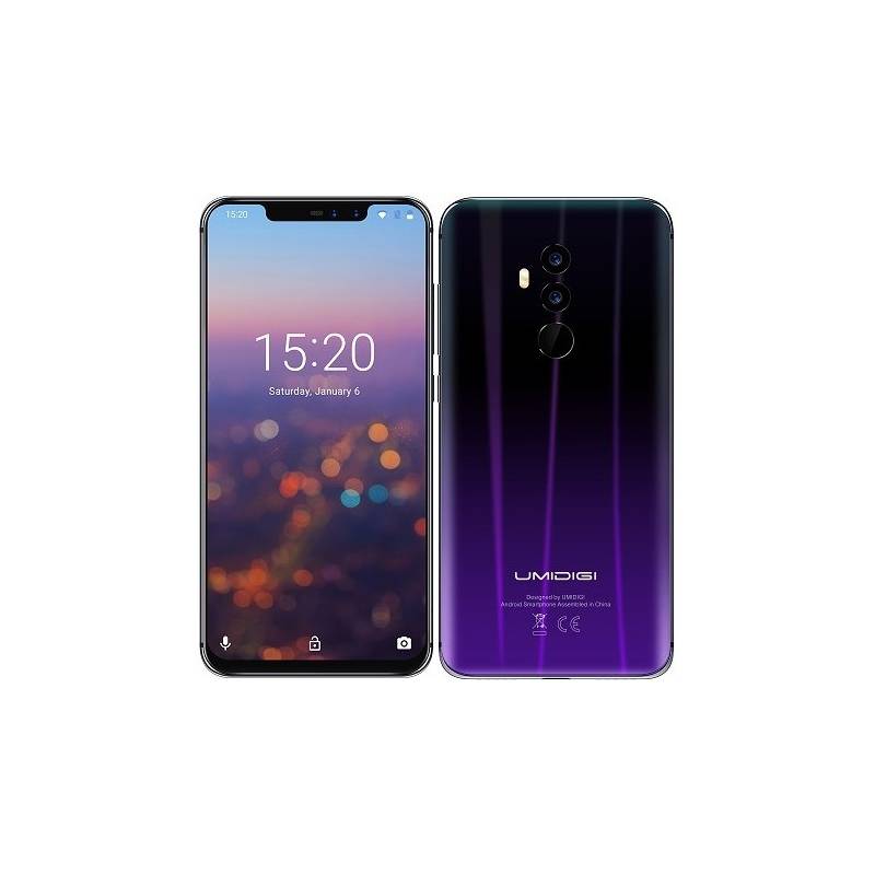 Obrázok UMIDIGI Z2 Dual SIM (UMIDIGIZ2TWBK) čierny/fialový