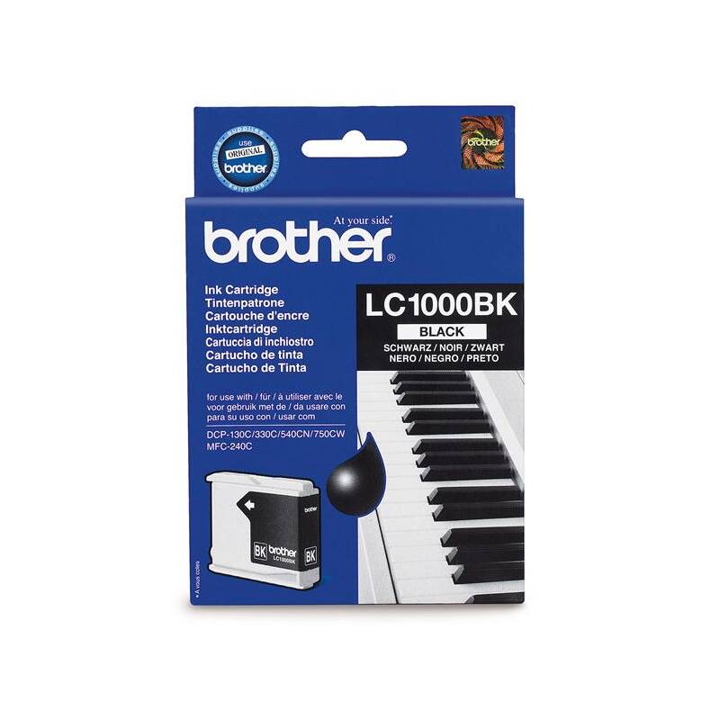 Cartridge Brother LC-1000Bk, 450 stran (LC1000Bk) čierna
