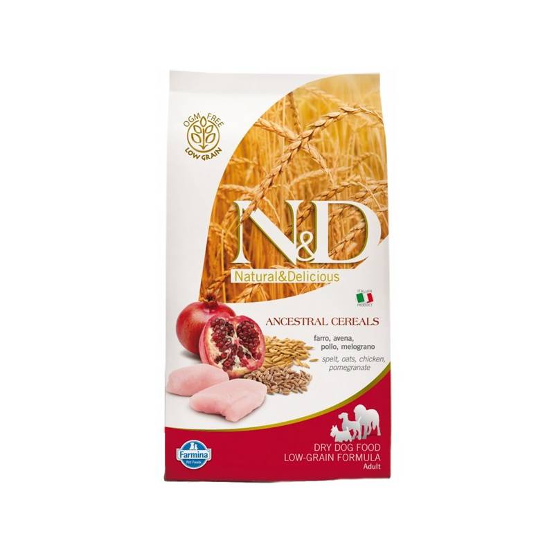 Obrázok N&D Low Grain DOG Light Medium&Maxi Chicken&Pomeg 12kg