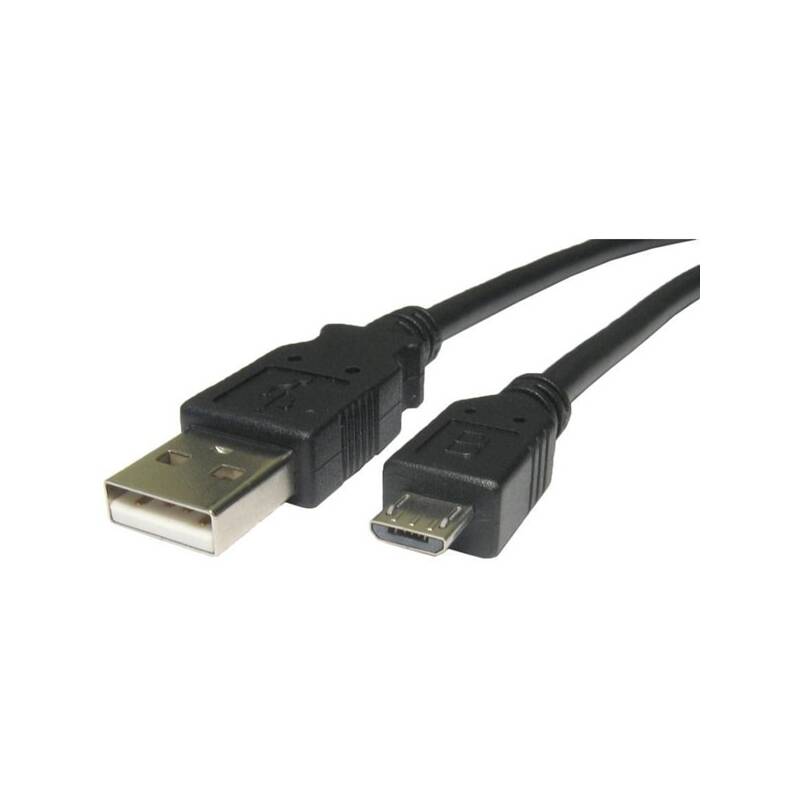 Kábel AQ Micro USB - USB 2.0 A kábel, M/M, 1,8 m (xaqcc64018) čierny