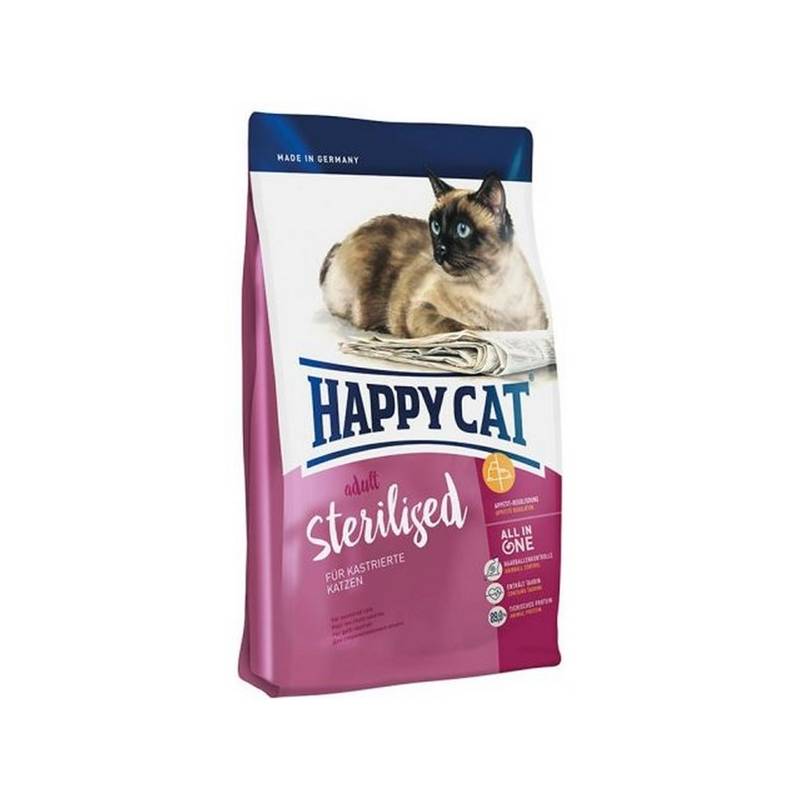 Obrázok HAPPY CAT Sterilised Weide-Lamm/ Jehněčí 4 kg