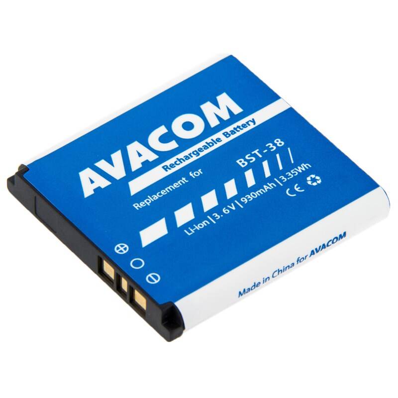 Obrázok AVACOM pro Sony Ericsson S510i, K770 Li-Ion 3,6V 930mAh (náhrada BST-38) (GSSE-BST38-S930)