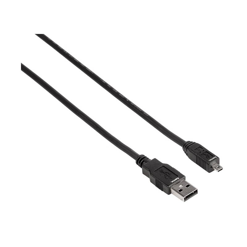 Kábel Hama USB A-B, 1,8m (74204) čierny