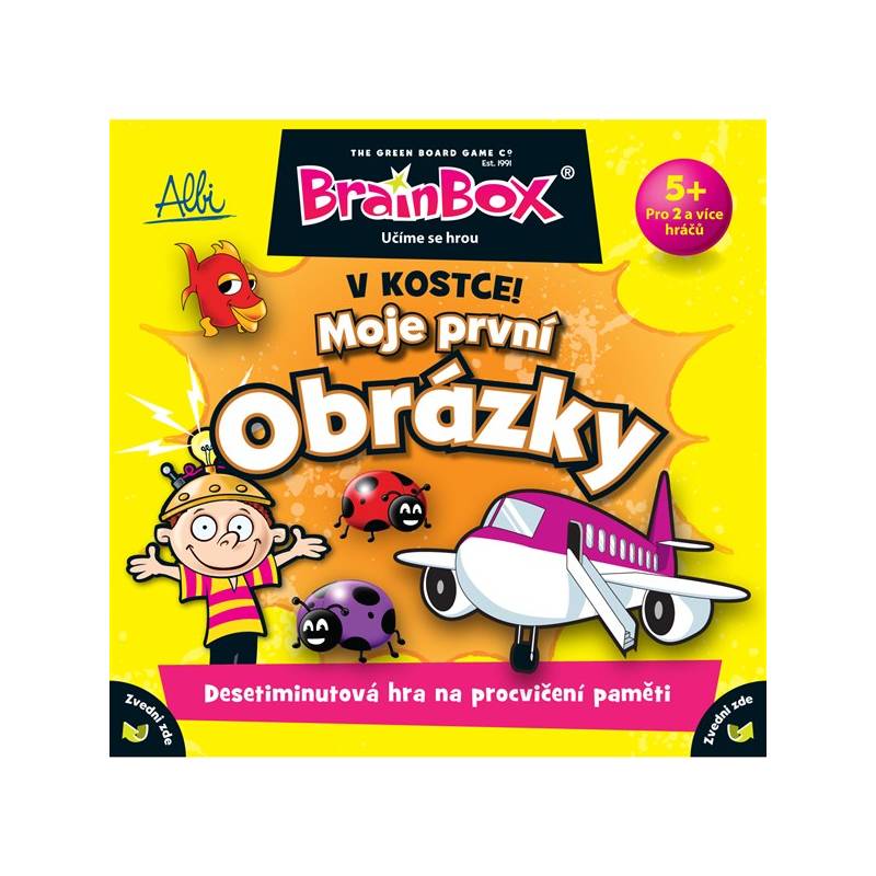 Obrázok ALBI Obrázkové dětské hry - V kostce! Moje první obrázky