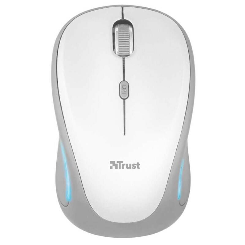 Obrázok Trust Yvi FX Wireless Mouse – white (22335)