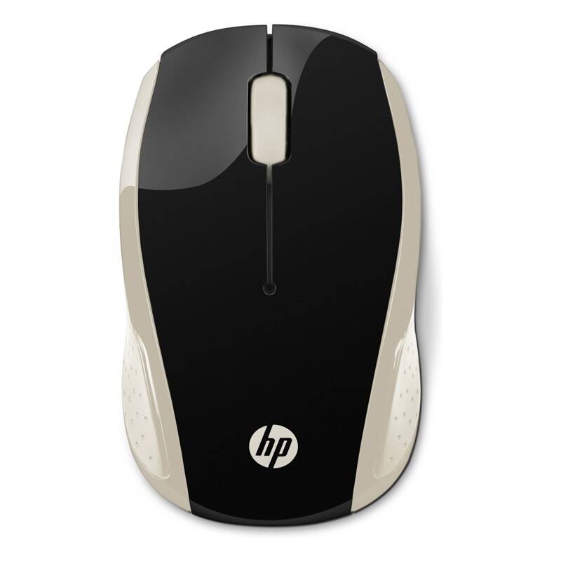 Myš HP 200 (2HU83AA#ABB) čierna/zlatá