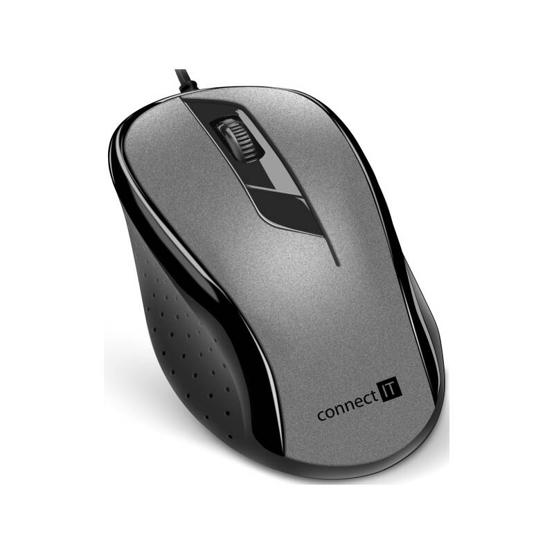 Myš Connect IT CMO-1200 (CMO-1200-GY) sivá