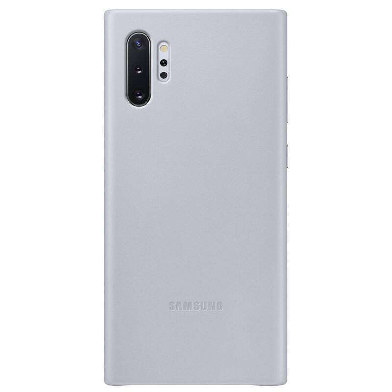 Obrázok Samsung Kožený zadný kryt na Galaxy Note10+ sivý (EF-VN975LJEGWW)