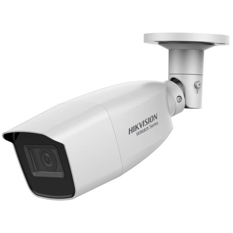 Obrázok HikVision HiWatch HWT-B340-VF (2.8-12mm), Analog, 4MP, 4v1, Bullet venkovní, Metal&Plastic (104837)