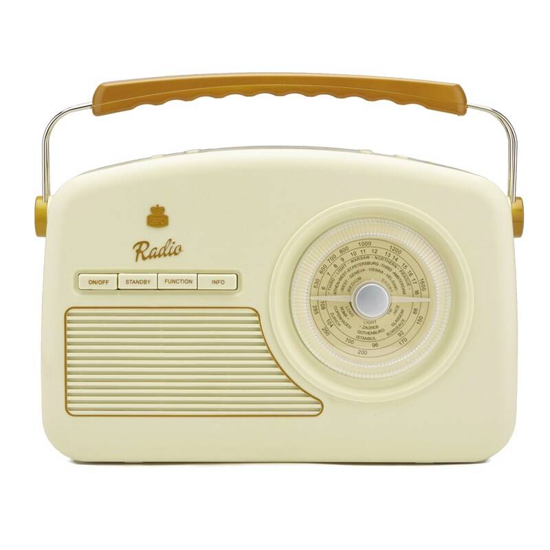 Obrázok GPO Retro Rydell Nostalgic DAB Radio Cream