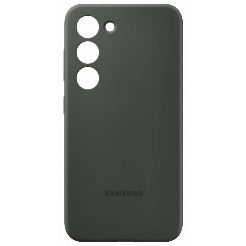Kryt na mobil Samsung Silicone na Galaxy S23 (EF-PS911TGEGWW) zelený