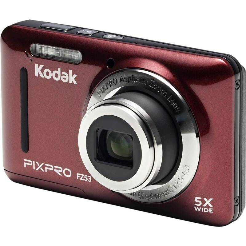 Digitálny fotoaparát Kodak Friendly Zoom FZ53 (819900012446) červený