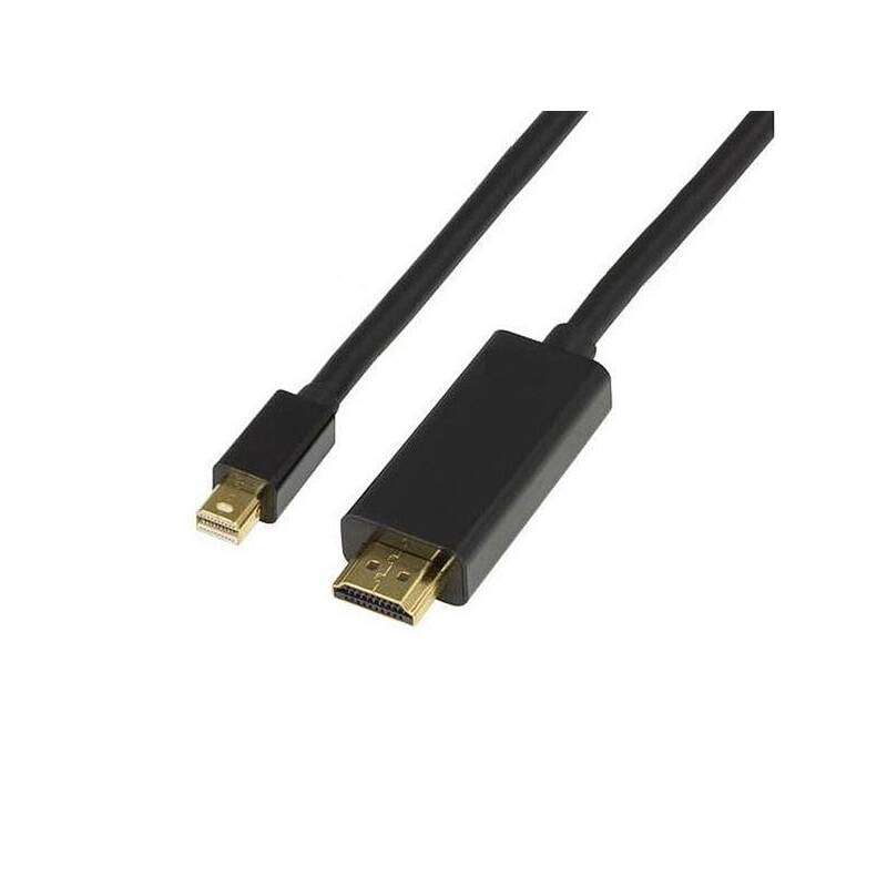 Kábel AQ HDMI / mini DisplayPort, 2 m (xaqcv18020) čierny