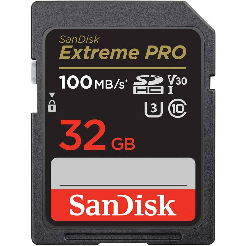 Pamäťová karta SanDisk SDHC Extreme Pro 32GB UHS-I U3 (100R/90W) (SDSDXXO-032G-GN4IN)