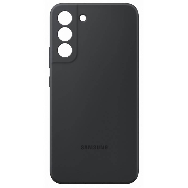 Kryt na mobil Samsung Silicone Cover na Galaxy S22+ (EF-PS906TBEGWW) čierny