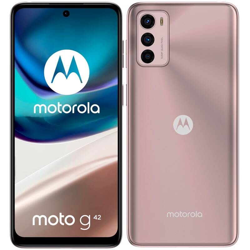 Obrázok Motorola Moto G42 6GB/128GB - Metallic Rose (PAU00031RO)