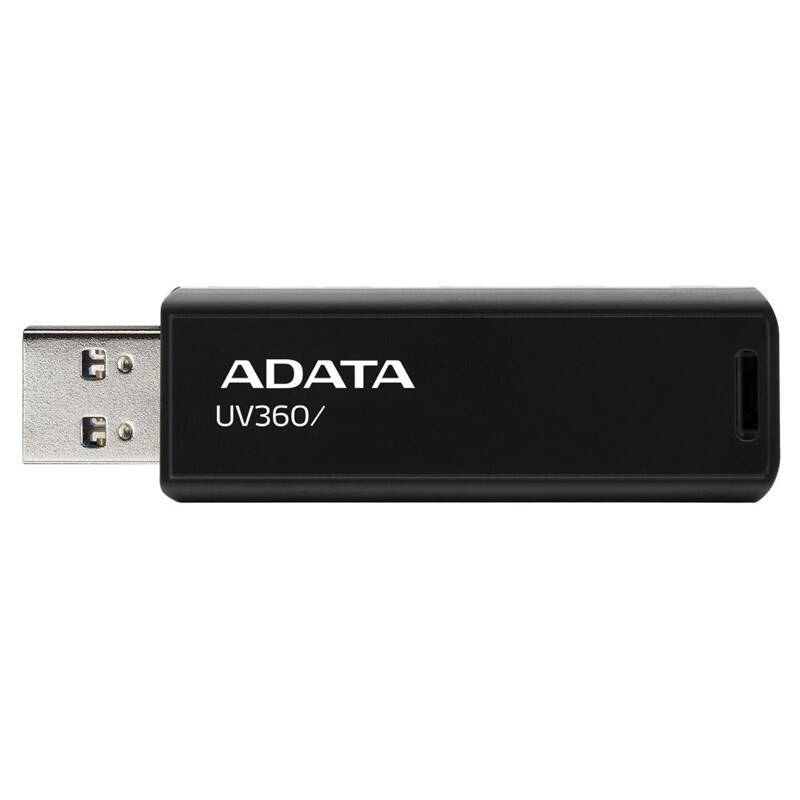 USB flash disk ADATA UV360 128GB (AUV360-128G-RBK) čierny