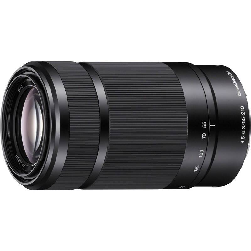 Objektív Sony E 55–210 mm f/4.5 – 6.3 OSS čierny