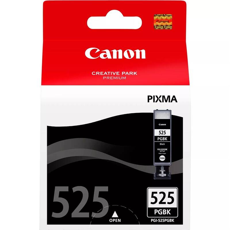 Cartridge Canon PGI-525 Bk, 340 strán - originálna (4529B001) čierna