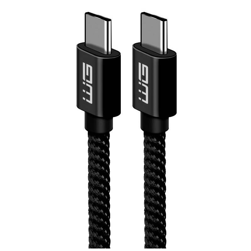 Kábel WG USB-C/USB-C, 2m (7933) čierny