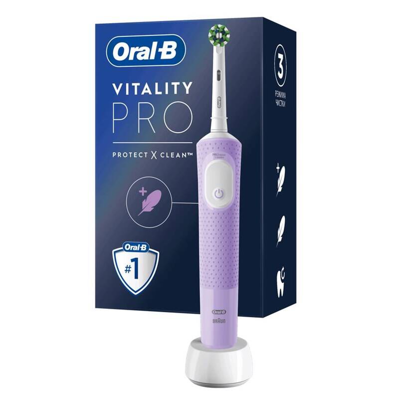 Obrázok Oral-B Vitality PRO Protect X D103 Lilac Mist