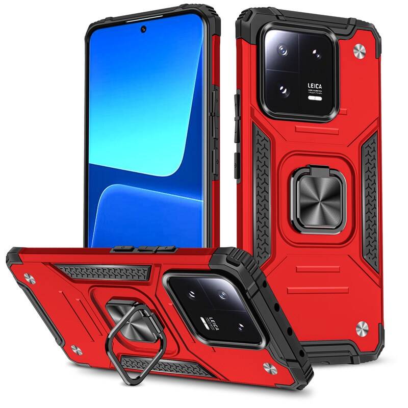 Obrázok Lenuo Union Armor na Xiaomi 13 Pro (7478) červený