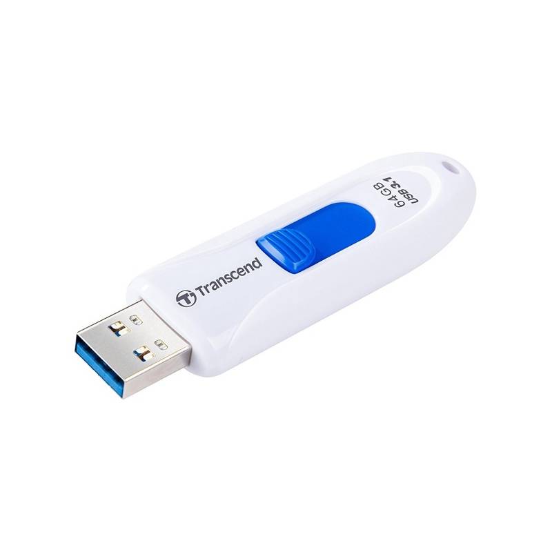 USB flashdisk Transcend JetFlash 790W 64GB (TS64GJF790W) biela/modrá