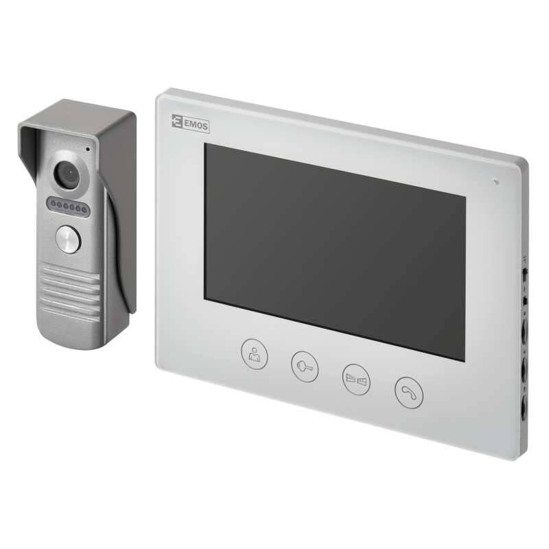 Dverný videotelefón EMOS EM-101WIFI s aplikací pro mobily (H2014) + Doprava zadarmo