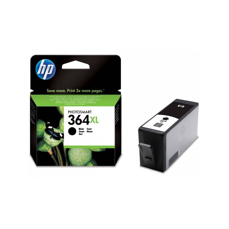 Obrázok Hewlett-Packard HP originál ink CN684EE, No.364XL, black, 550str., 18ml, HP Photosmart e-All-in-One, Premium, Plus, C5380