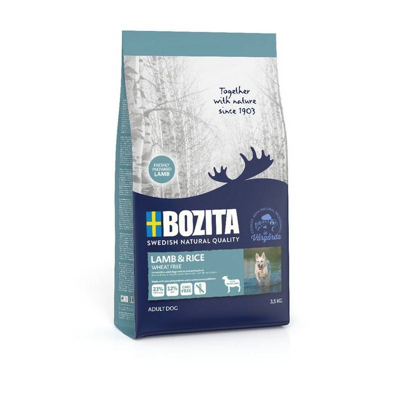 Obrázok Bozita DOG Lamb & Rice Wheat Free 3,5 kg